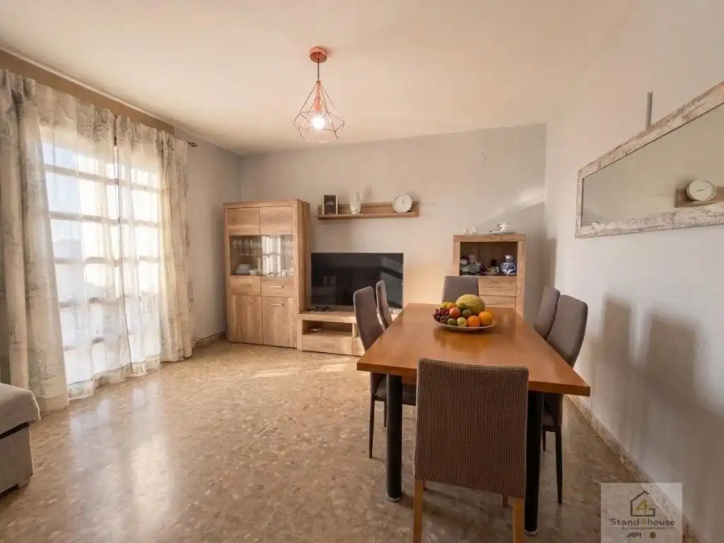 Dining room of Flat for sale in Bollullos Par del Condado  with Air Conditioner, Heating and Furnished