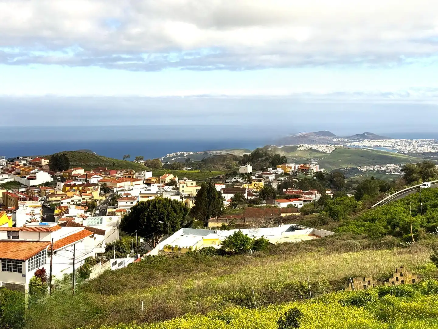 Vista exterior de Casa o xalet en venda en Teror amb Aire condicionat, Calefacció i Jardí privat