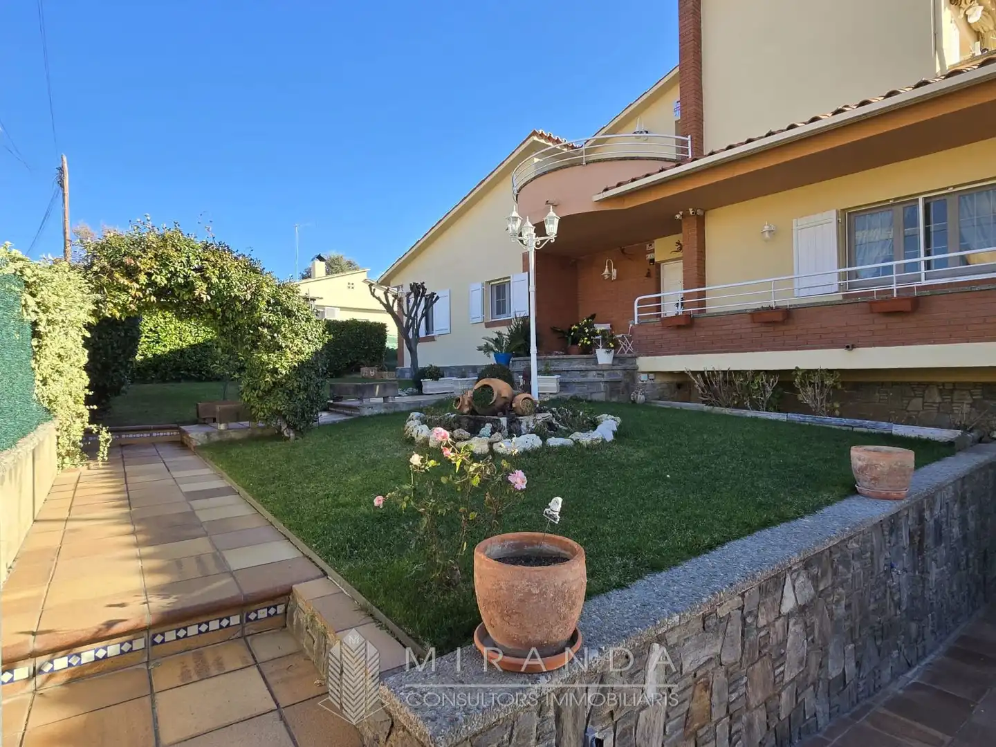 Jardí de Casa o xalet en venda en Cànoves I Samalús amb Aire condicionat, Calefacció i Terrassa