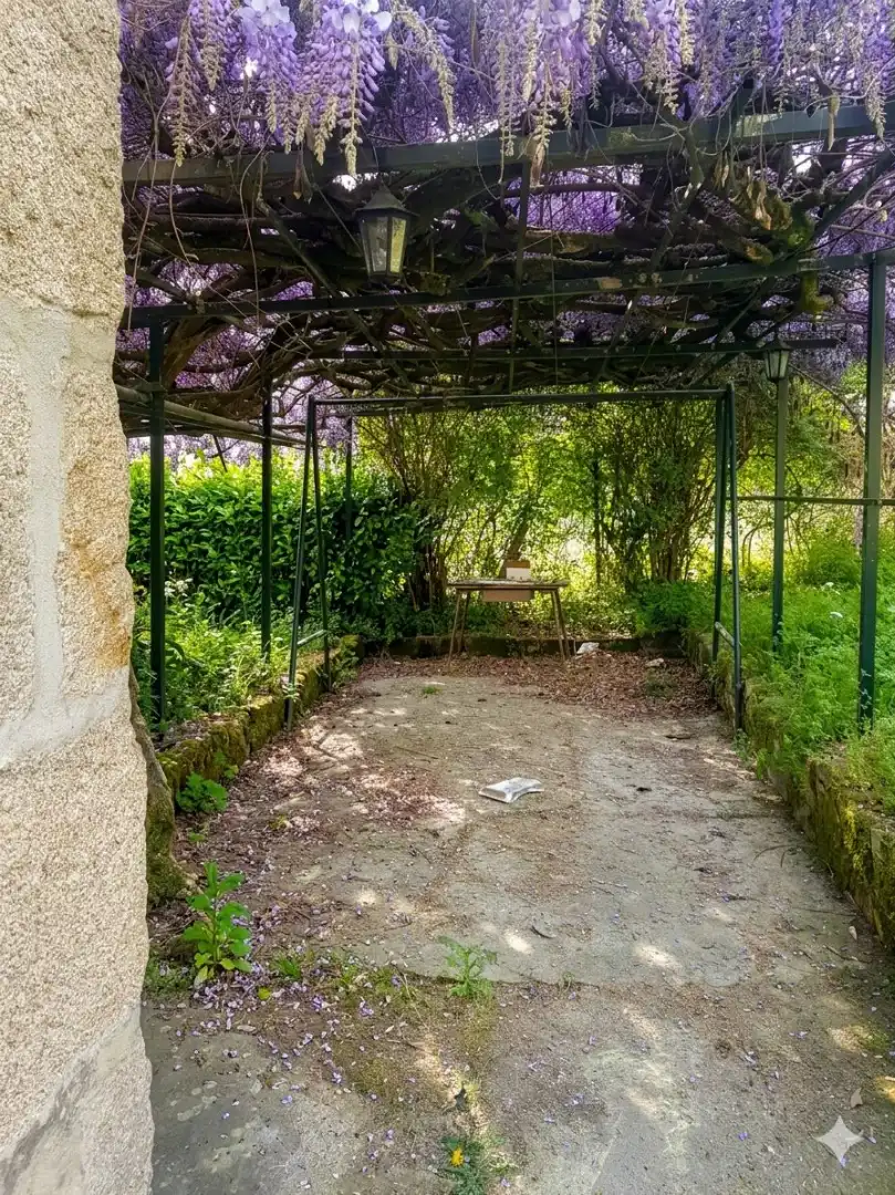 Jardí de Casa adosada en venda en Ourense Capital  amb Calefacció, Jardí privat i Terrassa