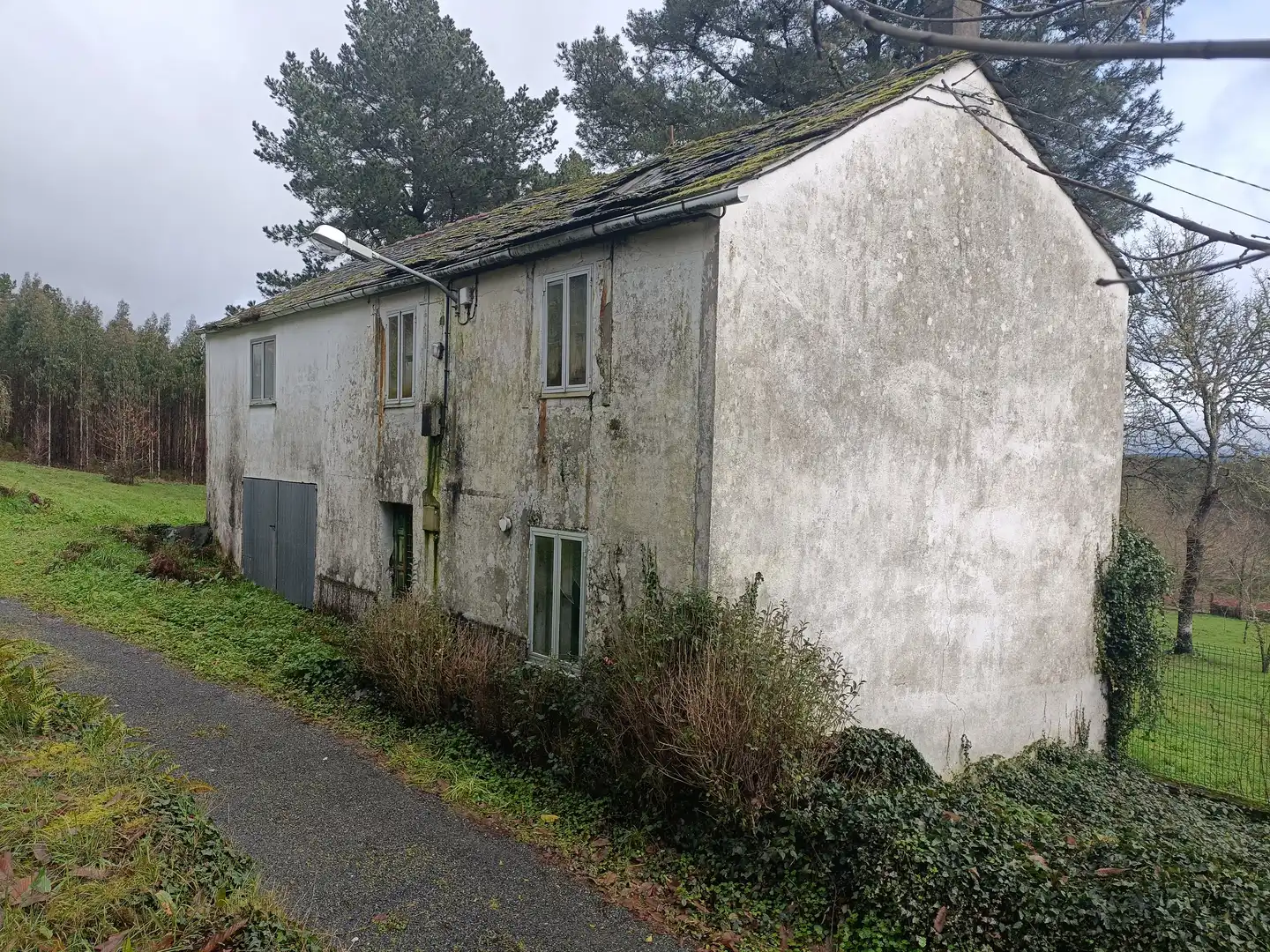 Vista exterior de Casa o xalet en venda en Guitiriz amb Jardí privat