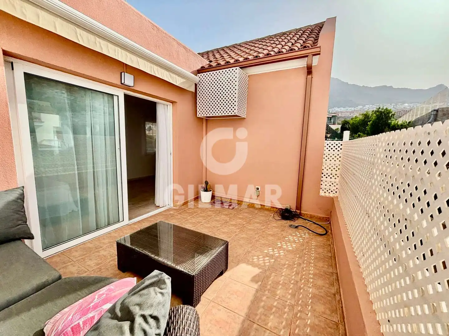 Terraza de Casa adosada en venta en Adeje con Jardín privado, Terraza y Amueblado