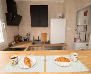 Kitchen of Flat for sale in  Valencia Capital  with Furnished and Balcony