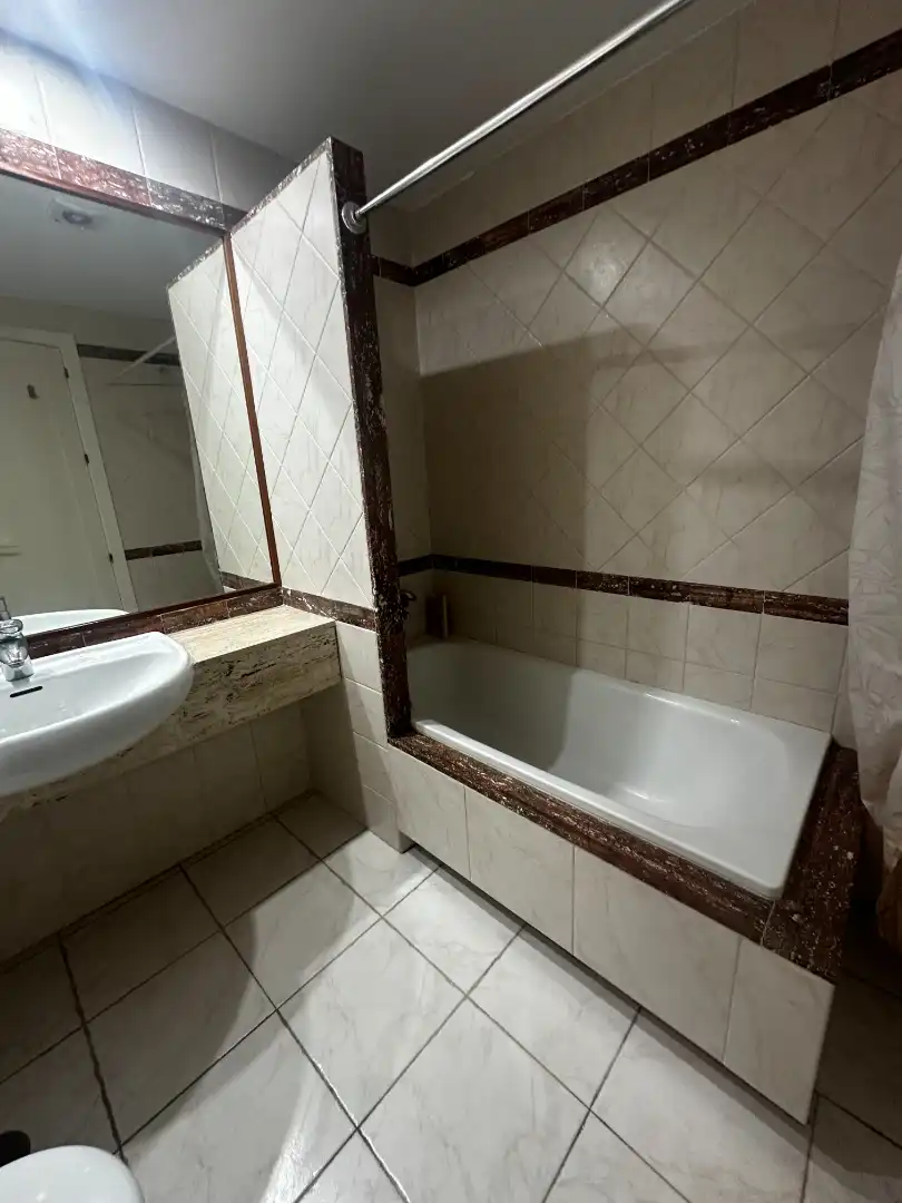 Bathroom of Flat for rent in Mojácar  with Air Conditioner, Furnished and Pets allowed