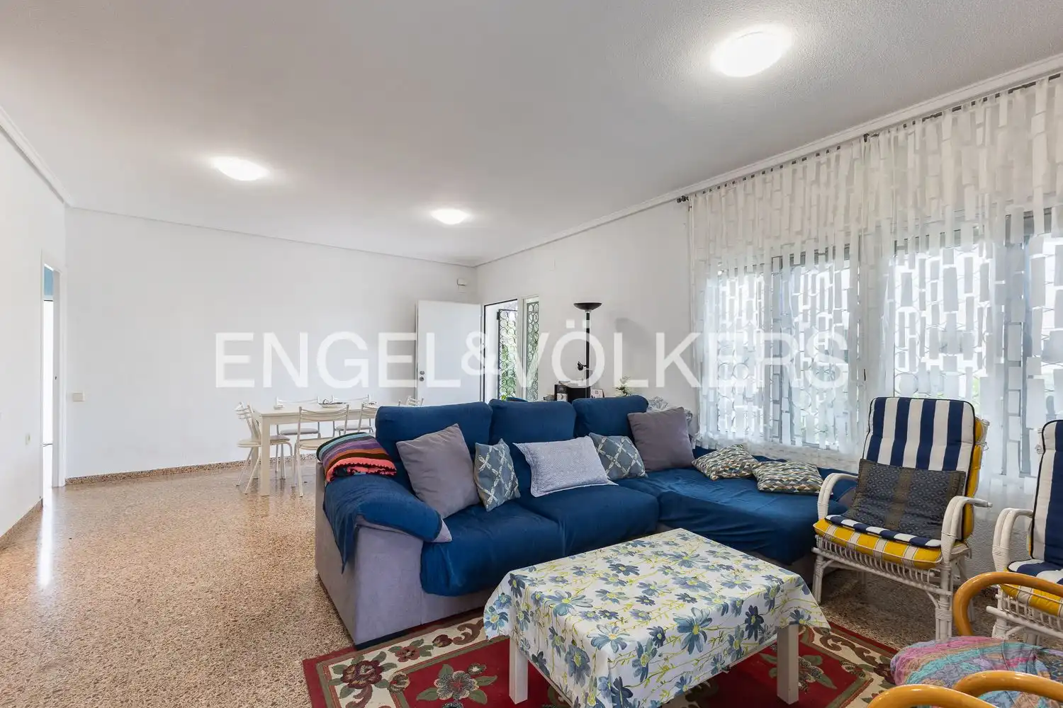 Sala de estar de Casa o chalet en venta en Paterna con Calefacción, Jardín privado y Terraza