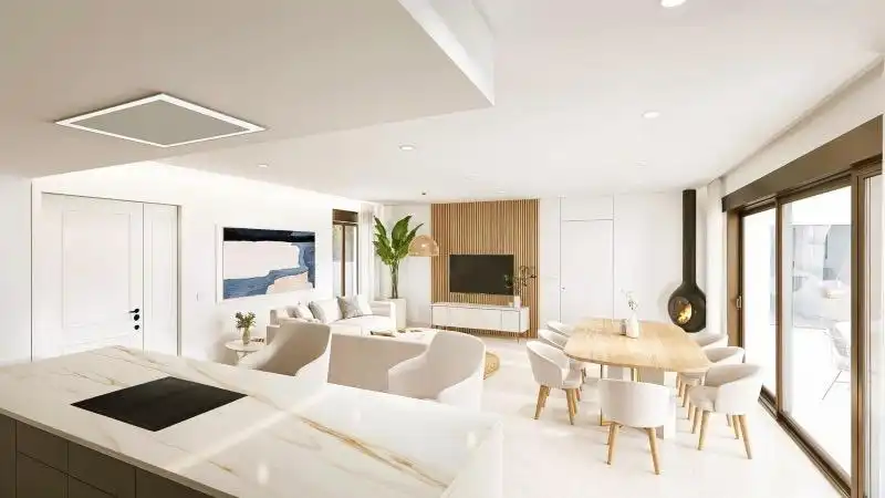 Sala d'estar de Casa o xalet en venda en San Pedro del Pinatar amb Jardí privat i Piscina