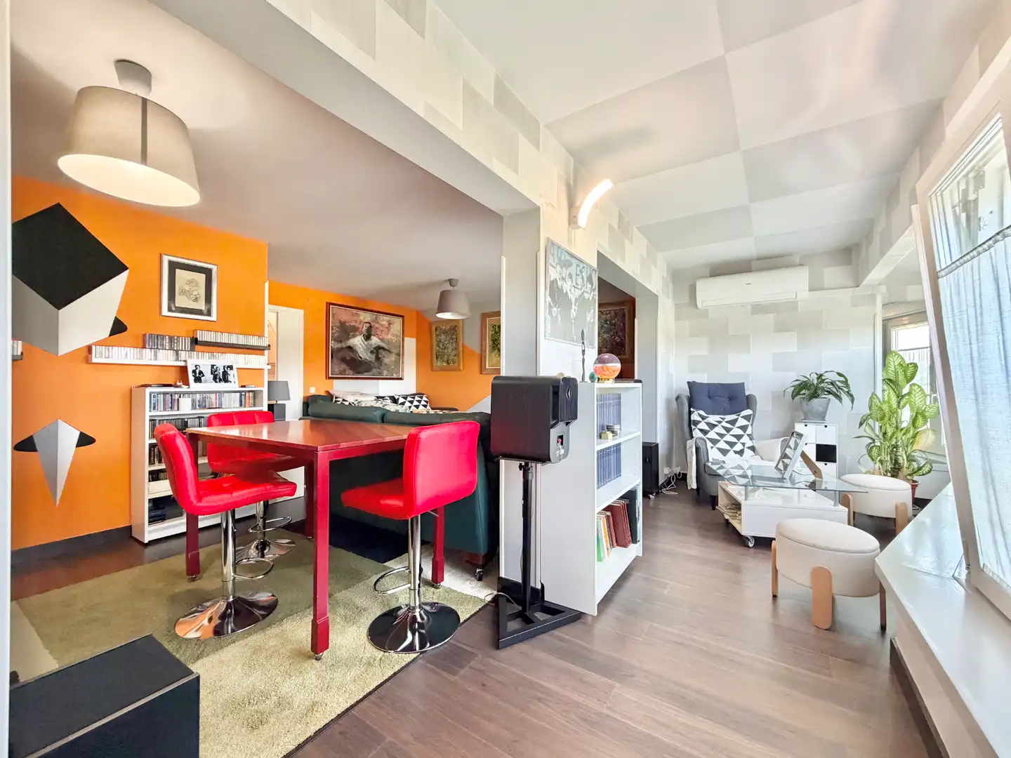 Sala d'estar de Dúplex en venda en Madrid amb Aire condicionat, Calefacció i Terrassa