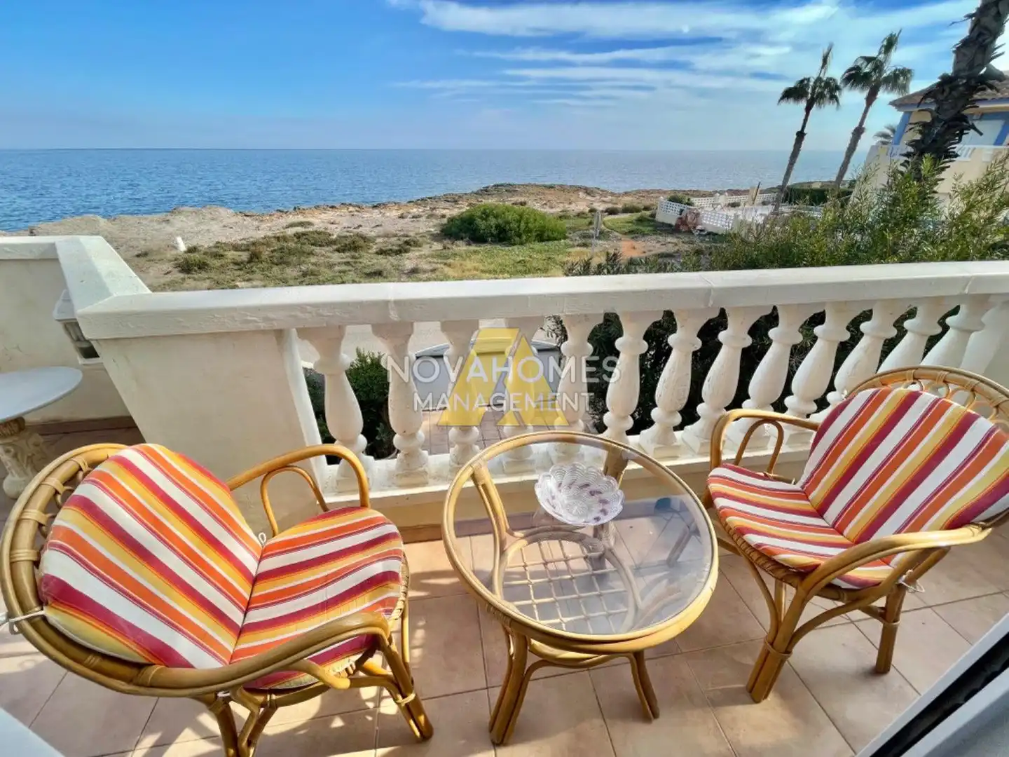 Terrace of Houses for sale in La Manga del Mar Menor  with Terrace, Storage room and Swimming Pool