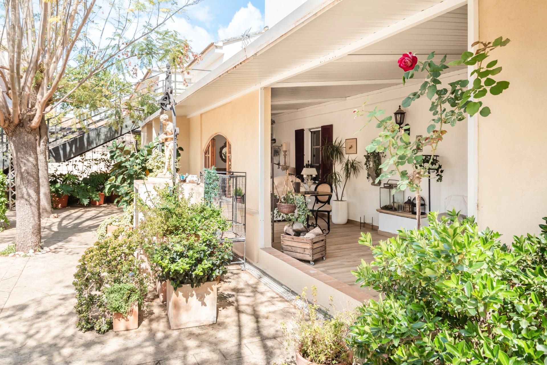 Terrace of Single-family semi-detached for sale in  Palma de Mallorca  with Air Conditioner, Heating and Private garden