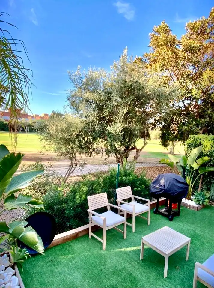 Jardí de Casa adosada en venda en Alicante / Alacant amb Aire condicionat, Calefacció i Jardí privat