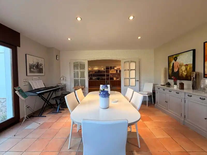 Comedor de Casa o chalet en venta en Palafrugell con Aire acondicionado, Calefacción y Jardín privado