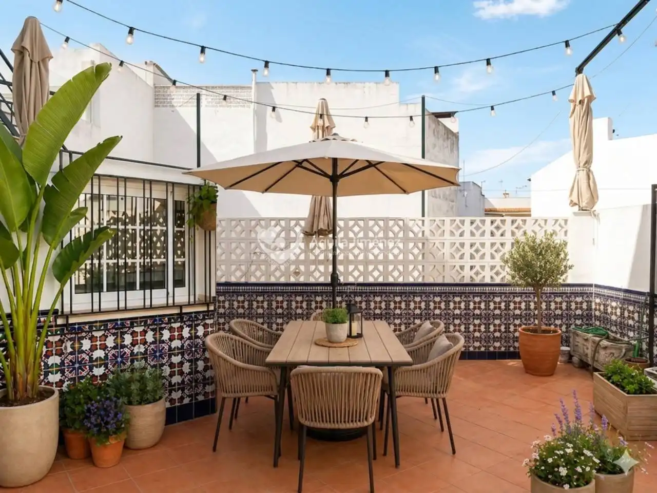 Terraza de Casa o chalet en venta en Alcalá de Guadaira con Calefacción y Terraza