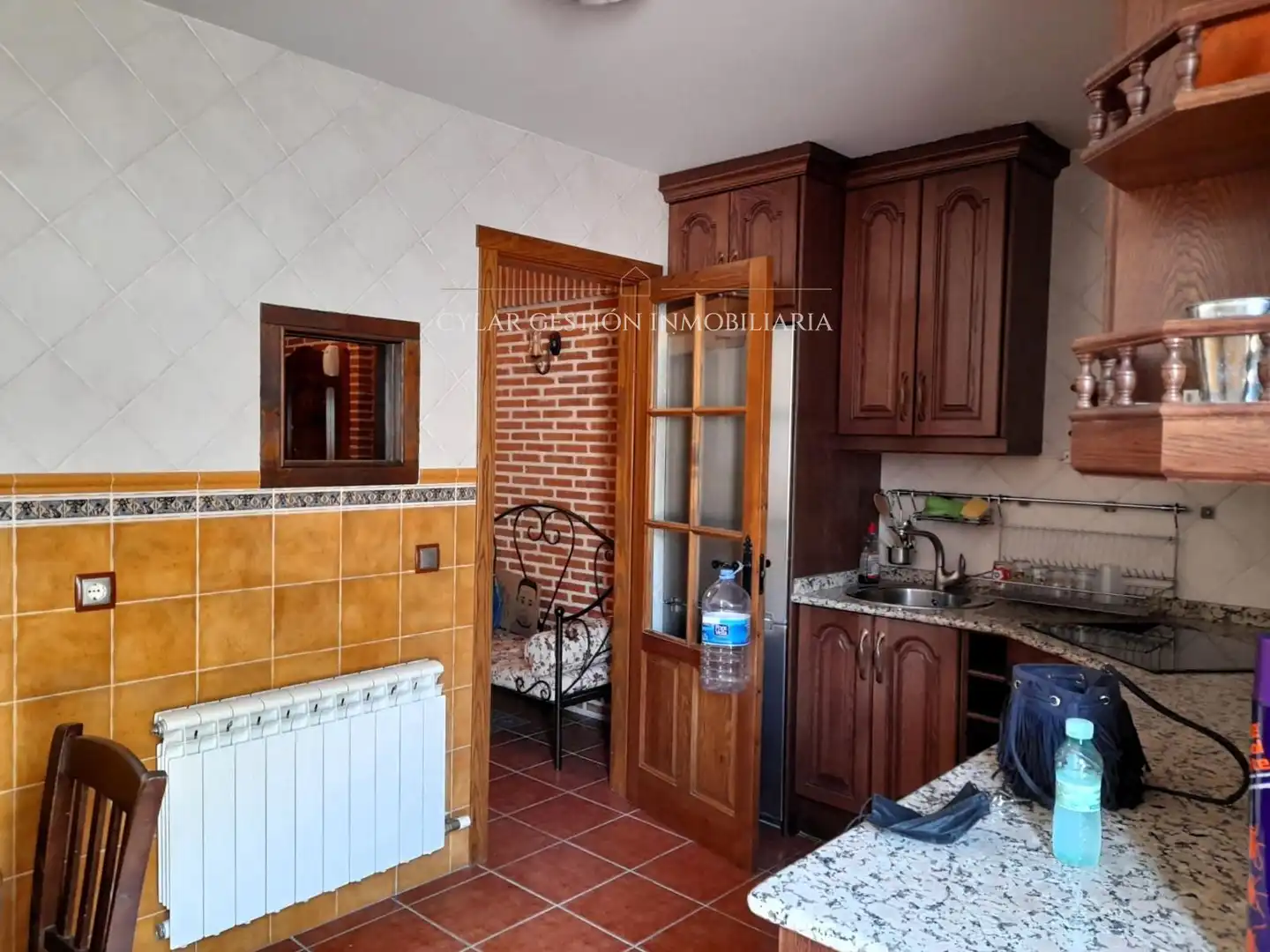 Cocina de Casa adosada en venta en Bañobárez con Calefacción, Amueblado y Horno