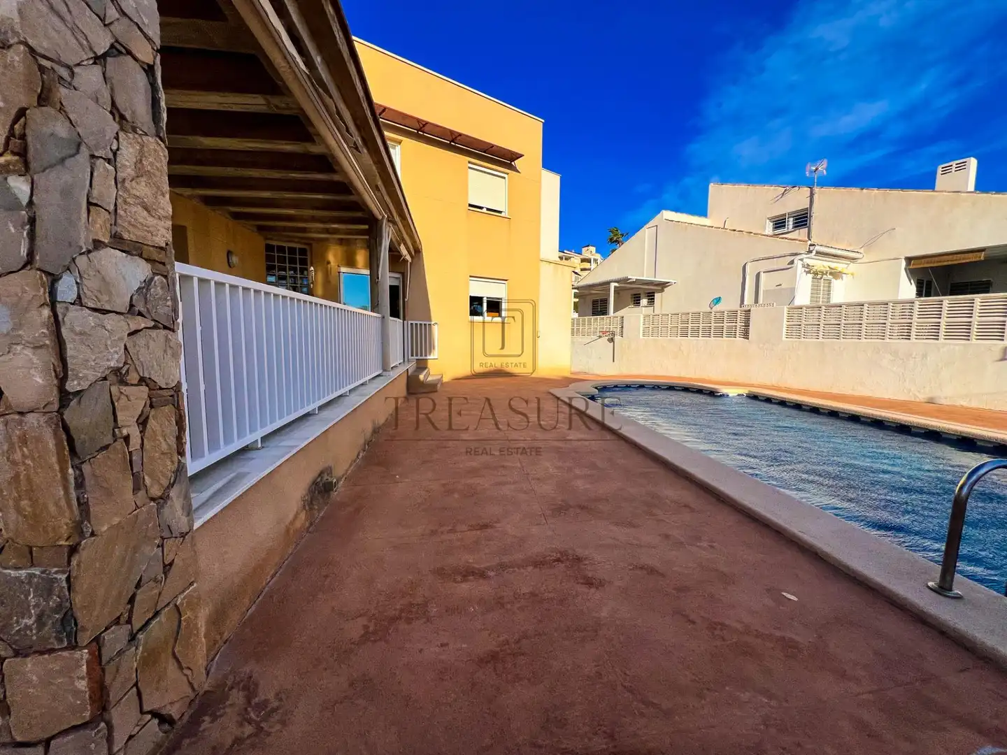 Piscina de Casa o chalet en venta en Cartagena con Aire acondicionado, Jardín privado y Terraza
