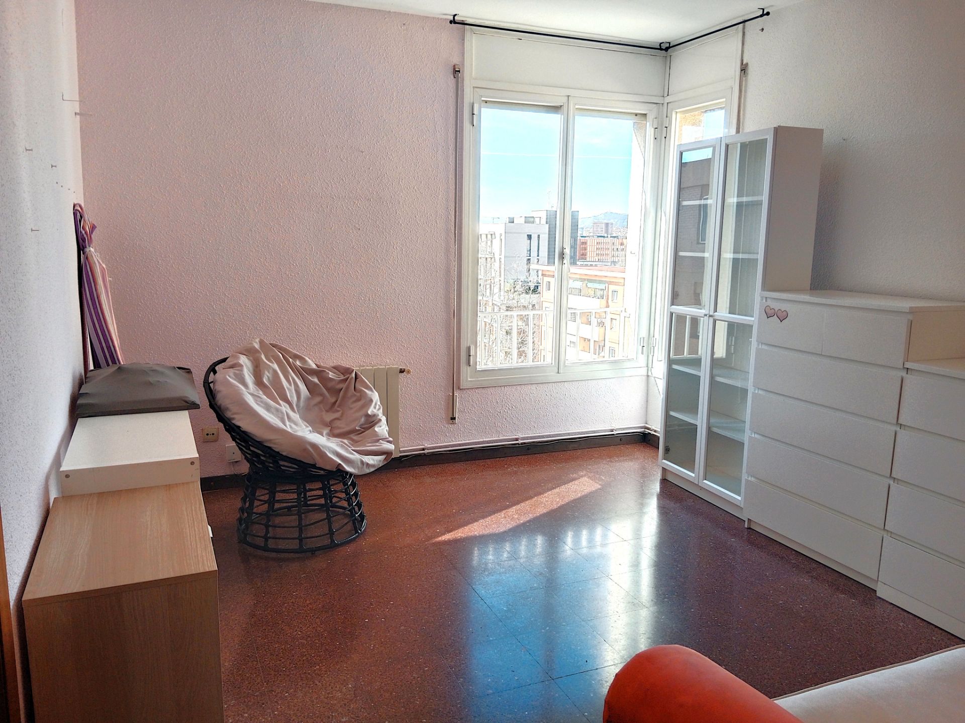 Bedroom of Flat for sale in  Barcelona Capital  with Heating