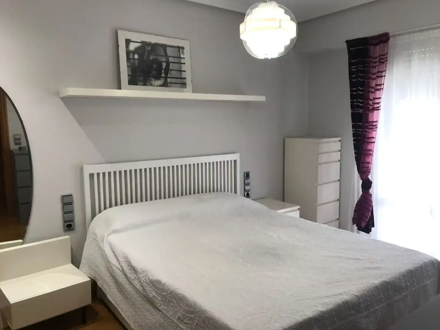 Bedroom of Flat for rent in Orio  with Parquet flooring, Furnished and Balcony