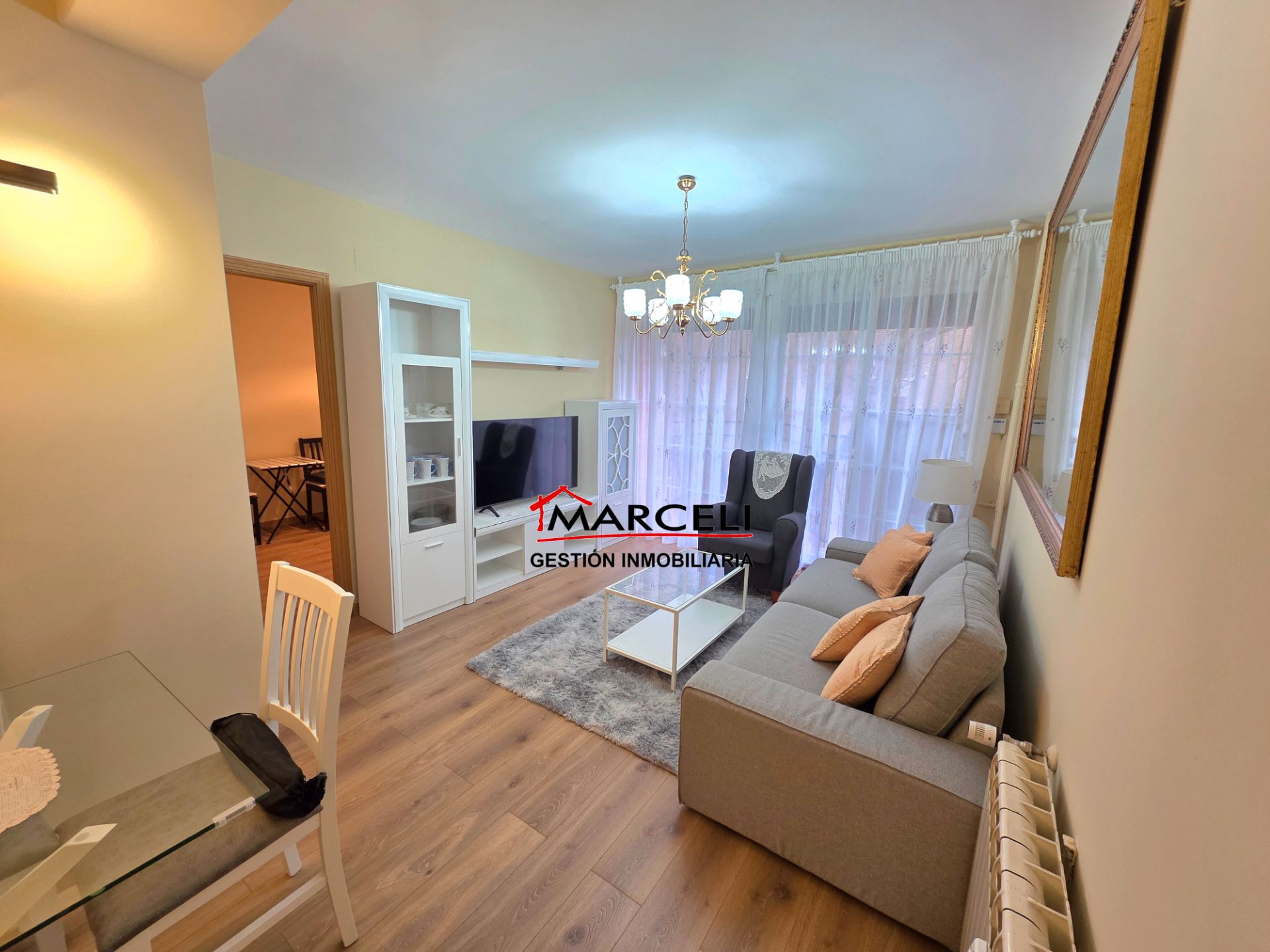 Bedroom of Flat for sale in  Madrid Capital  with Air Conditioner, Heating and Parquet flooring