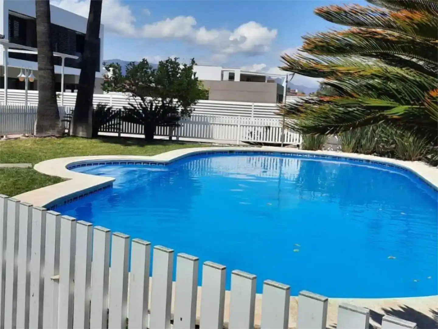 Piscina de Casa o xalet de lloguer en Castellón de la Plana / Castelló de la Plana amb Aire condicionat, Jardí privat i Parquet