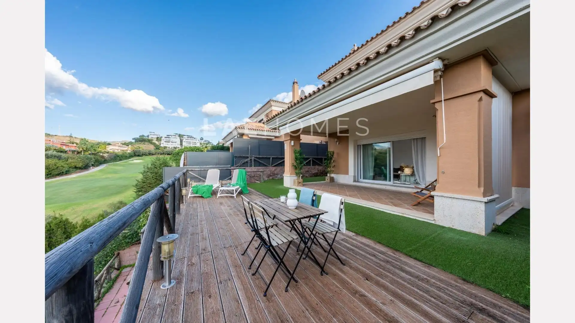Terrassa de Casa adosada en venda en Marbella amb Aire condicionat, Calefacció i Terrassa