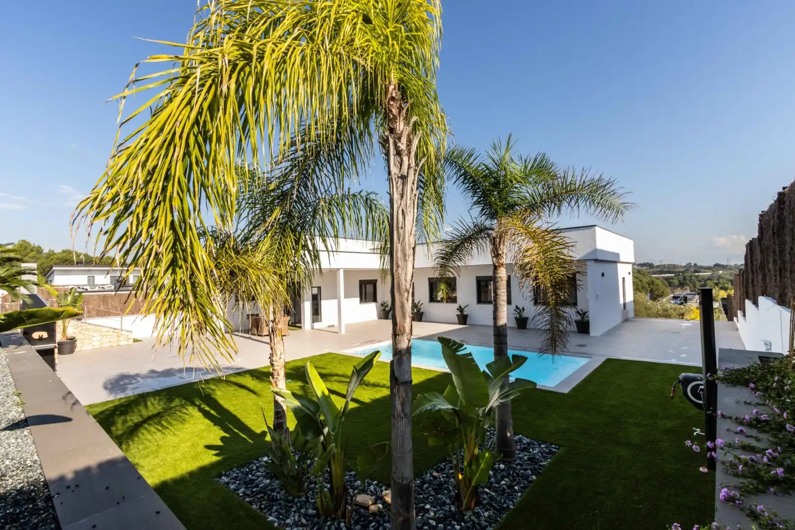 Garden of Houses for sale in Sant Quirze del Vallès  with Air Conditioner, Heating and Private garden