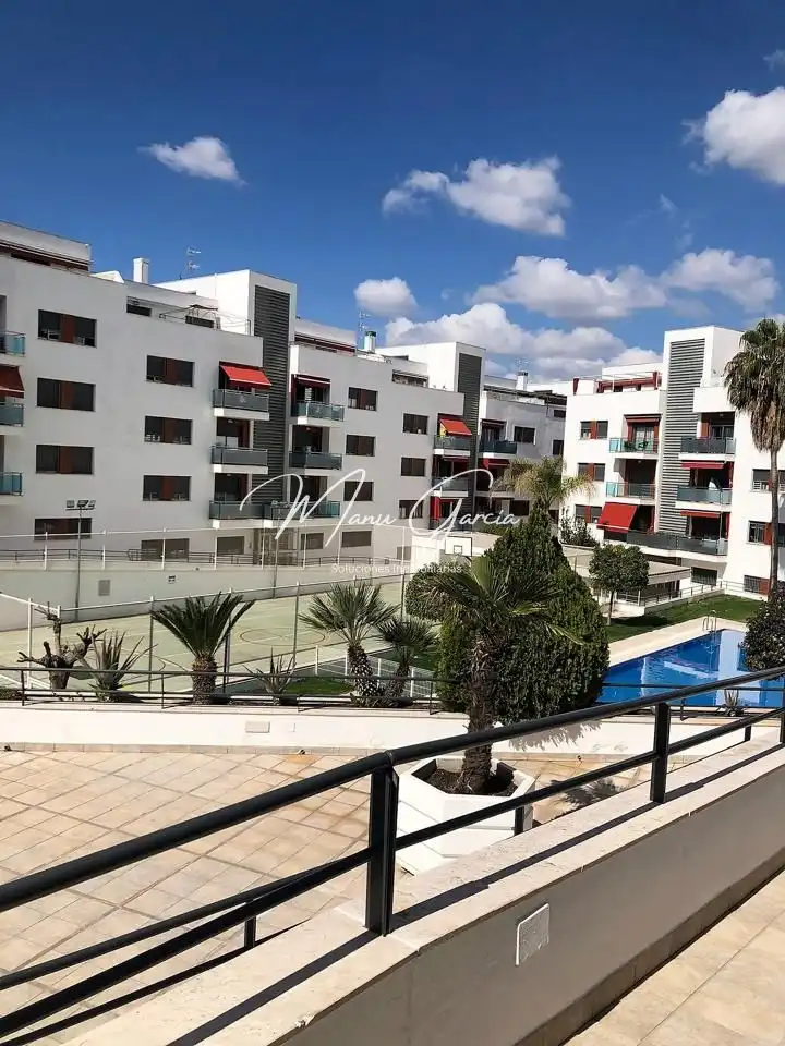 Terrace of Flat for rent in Lucena  with Air Conditioner, Furnished and Internet