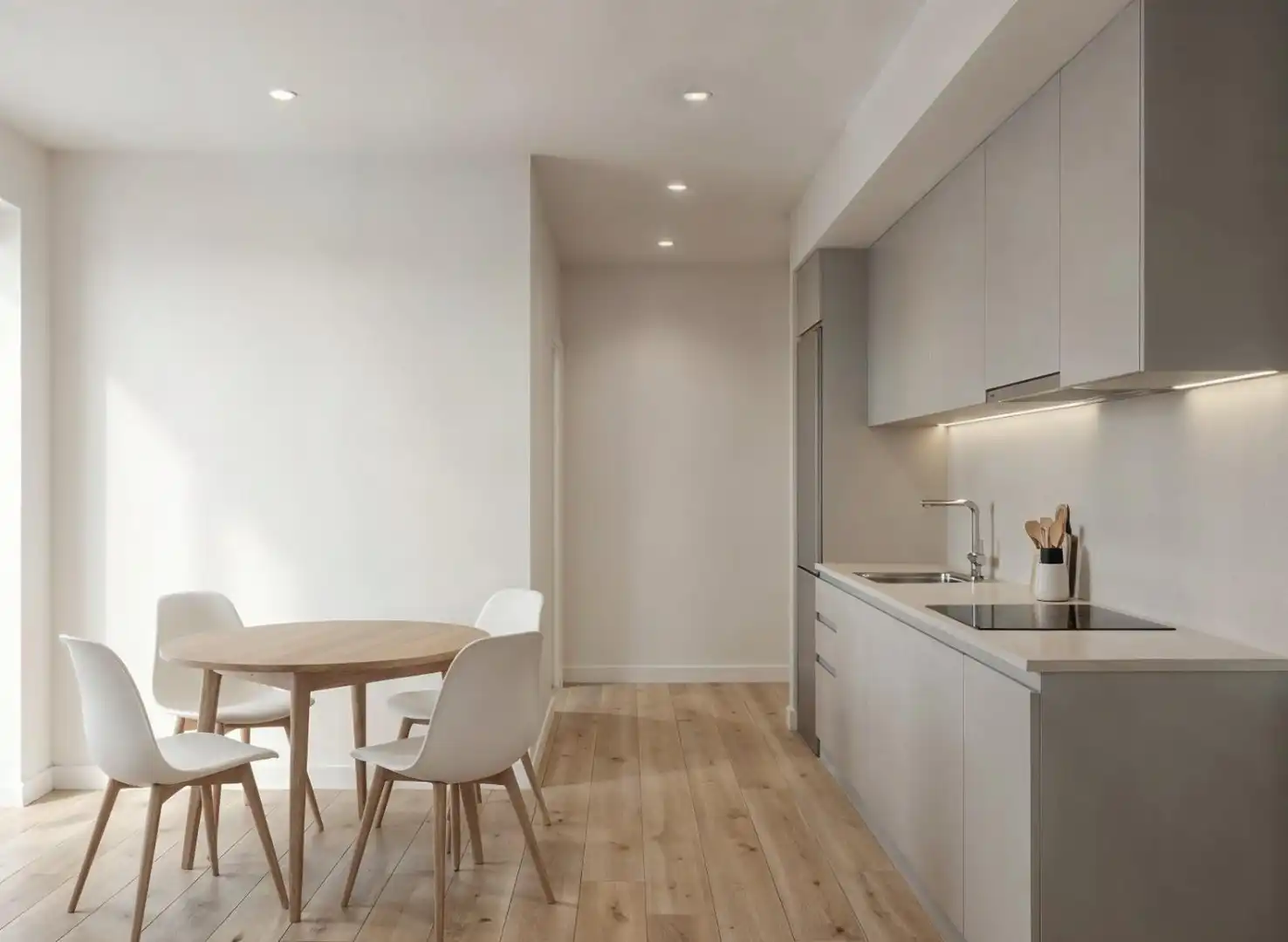 Küche von Wohnung zum Verkauf in Alberic mit Klimaanlage und Heizung