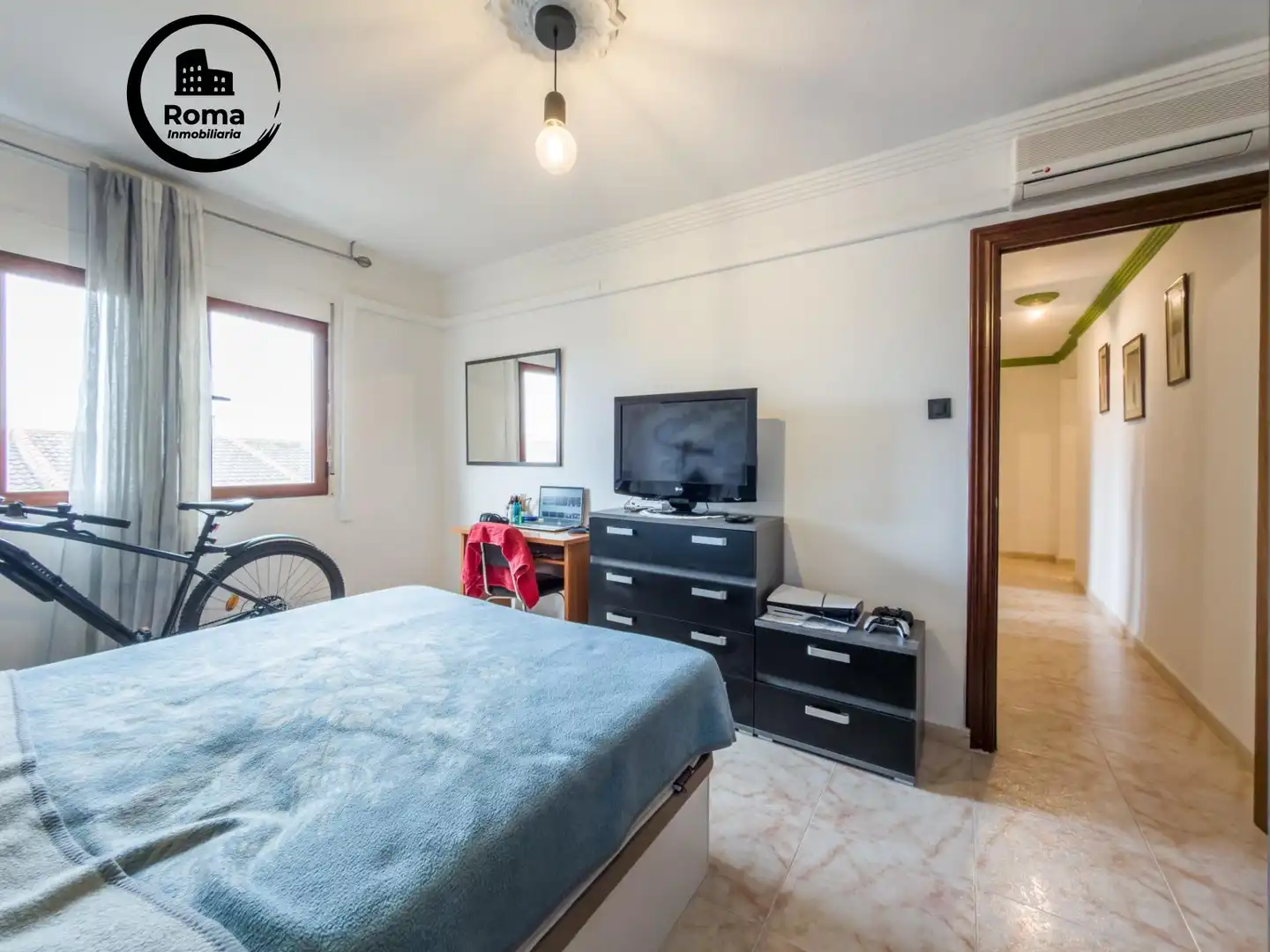 Bedroom of Flat for sale in Armilla  with Air Conditioner, Terrace and Balcony