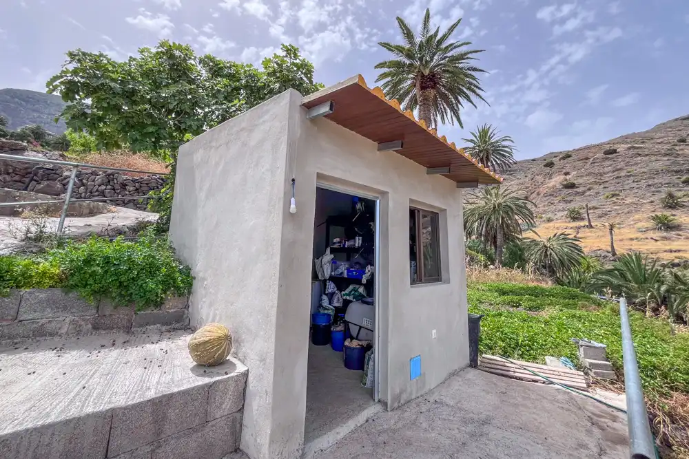 Vista exterior de Finca rústica en venda en Vallehermoso amb Terrassa