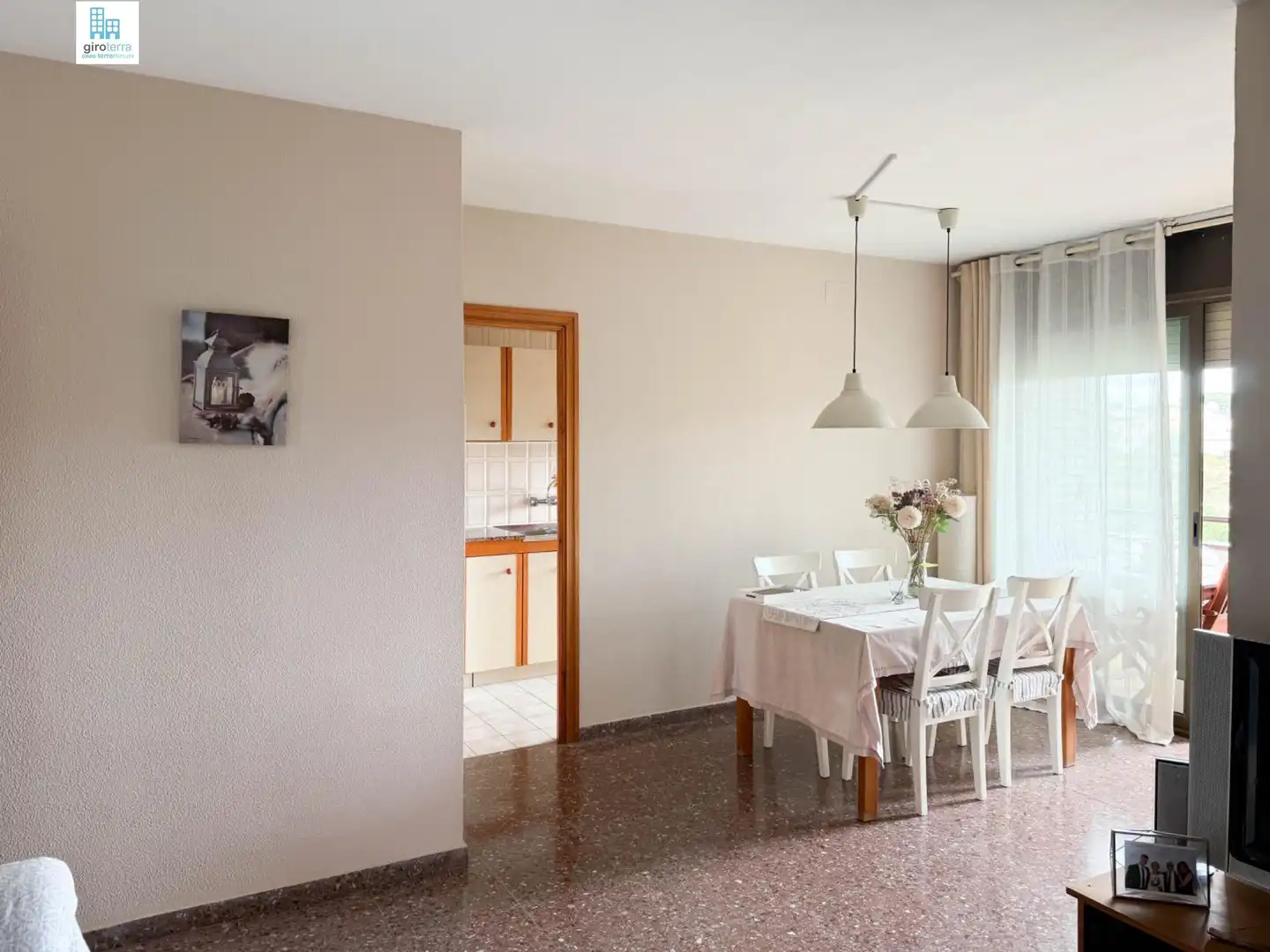 Esszimmer von Dachboden zum Verkauf in Blanes mit Terrasse