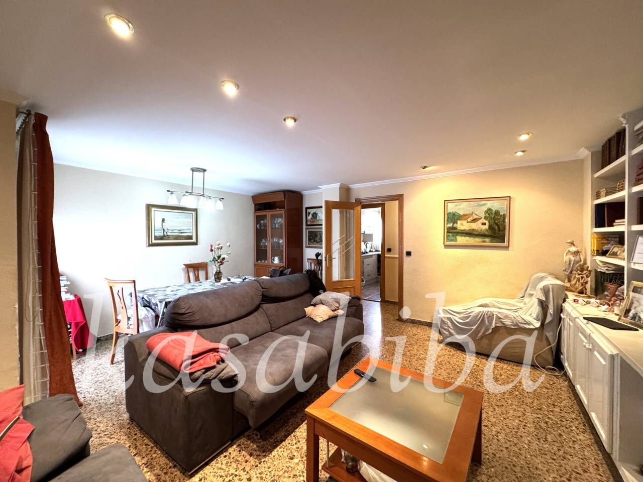 Living room of Flat for sale in  Valencia Capital  with Balcony