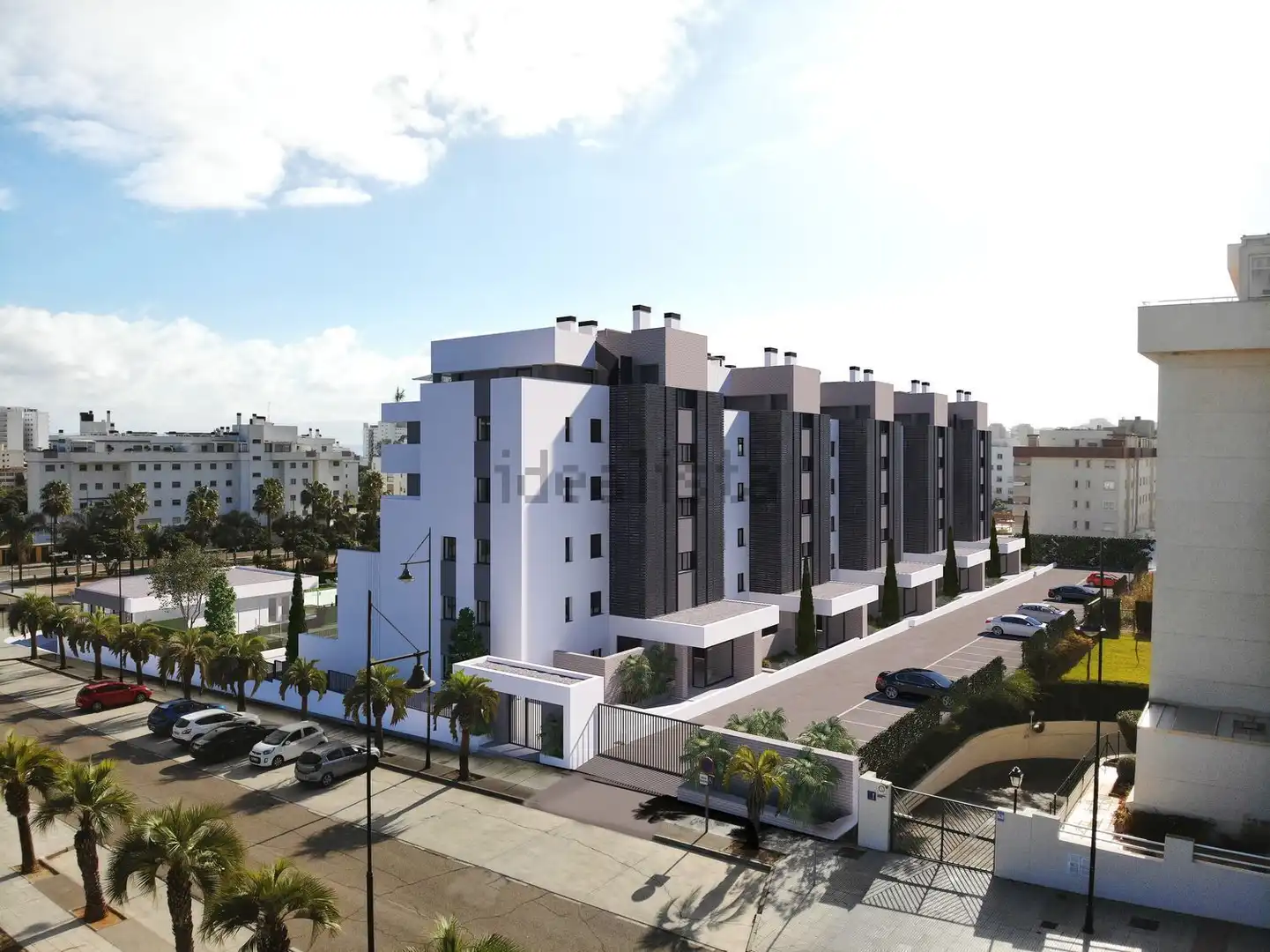 Vista exterior de Pis de lloguer en Torremolinos amb Aire condicionat, Calefacció i Terrassa
