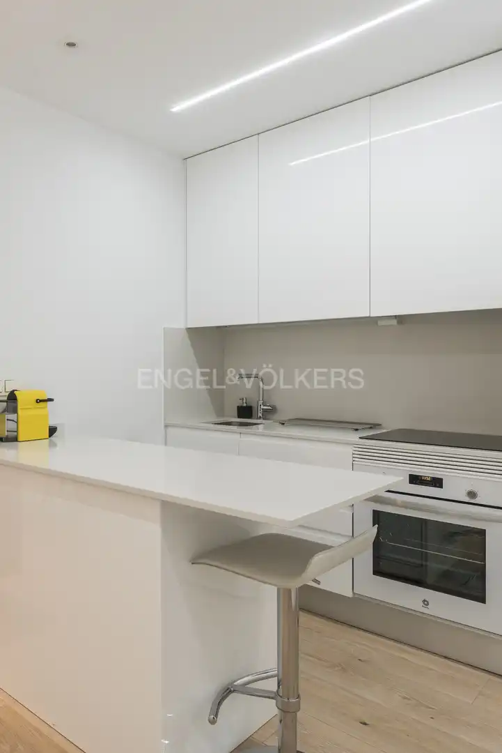 Cocina de Piso de alquiler en Madrid con Aire acondicionado, Calefacción y Amueblado