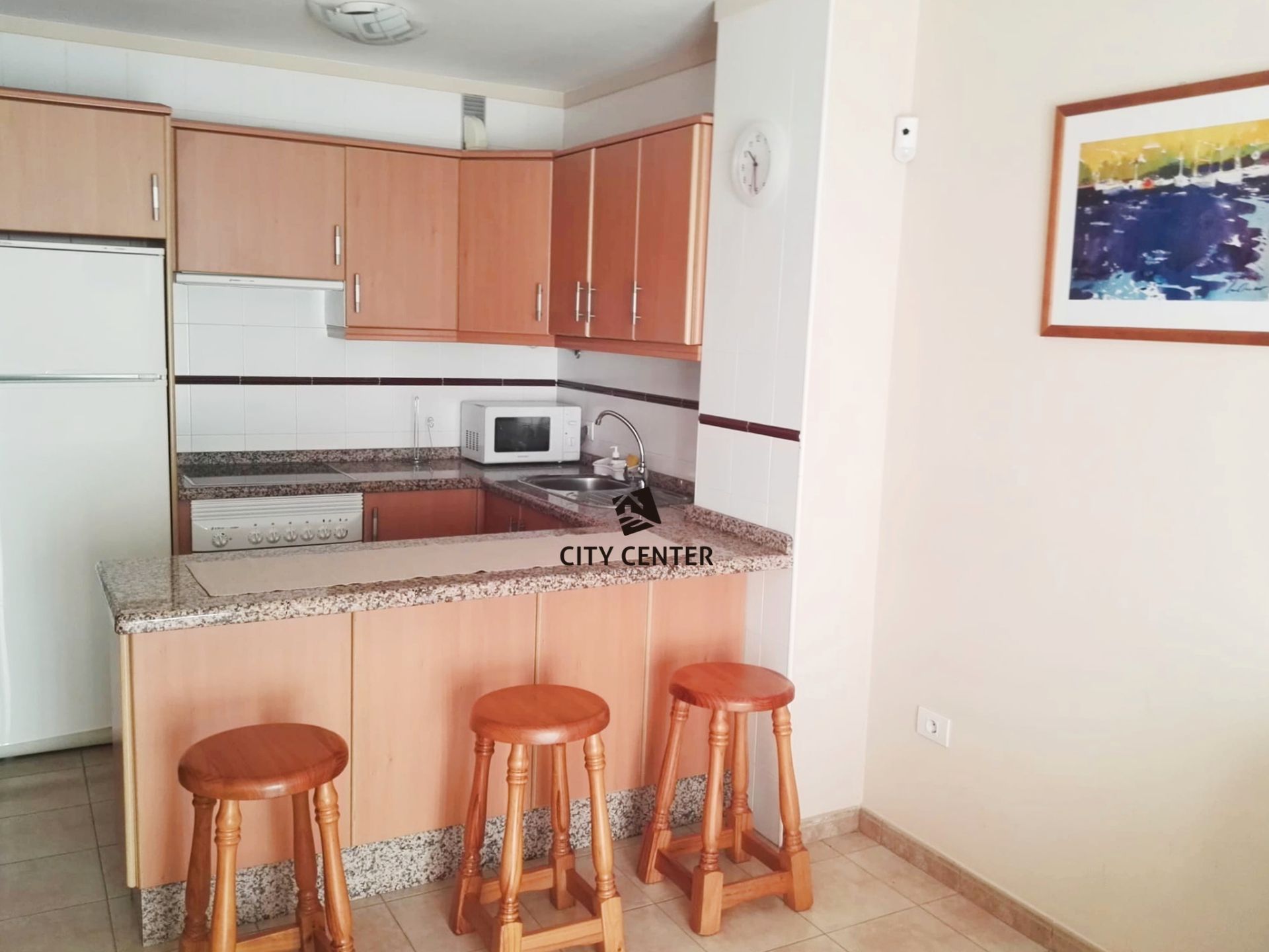 Kitchen of Flat for sale in Arona  with Balcony
