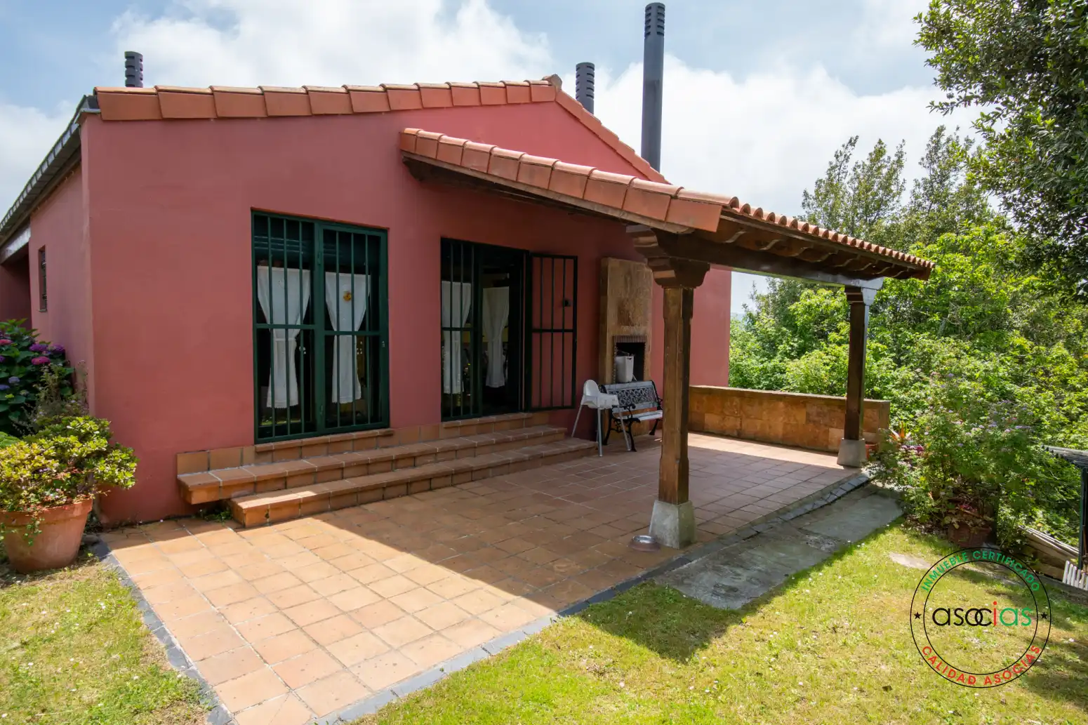 Terraza de Casa o chalet en venta en Colunga con Calefacción, Jardín privado y Terraza