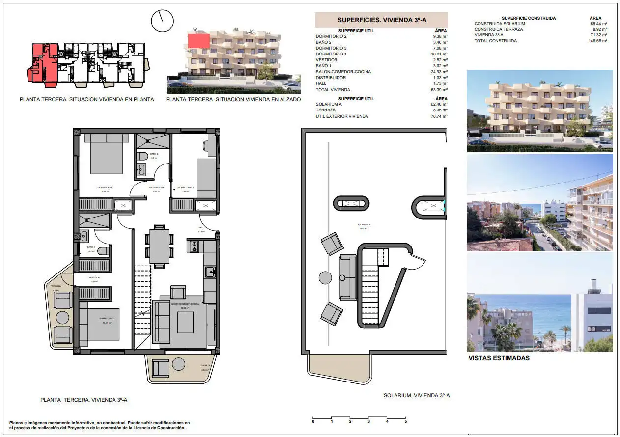 Apartment with terrace for sale in Playa Muchavista, imagen 20