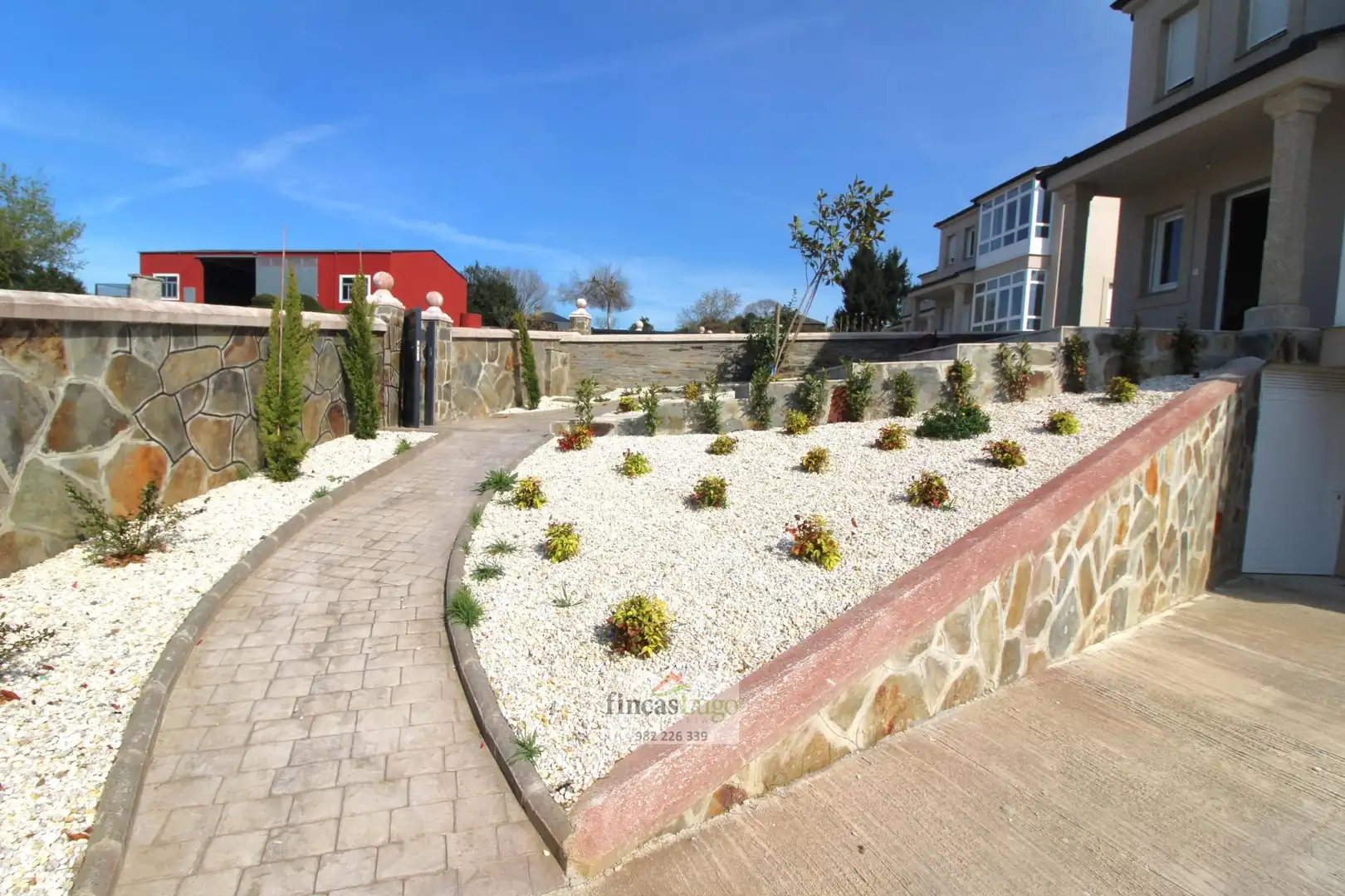 Jardín de Casa o chalet en venta en Lugo con Calefacción, Jardín privado y Terraza