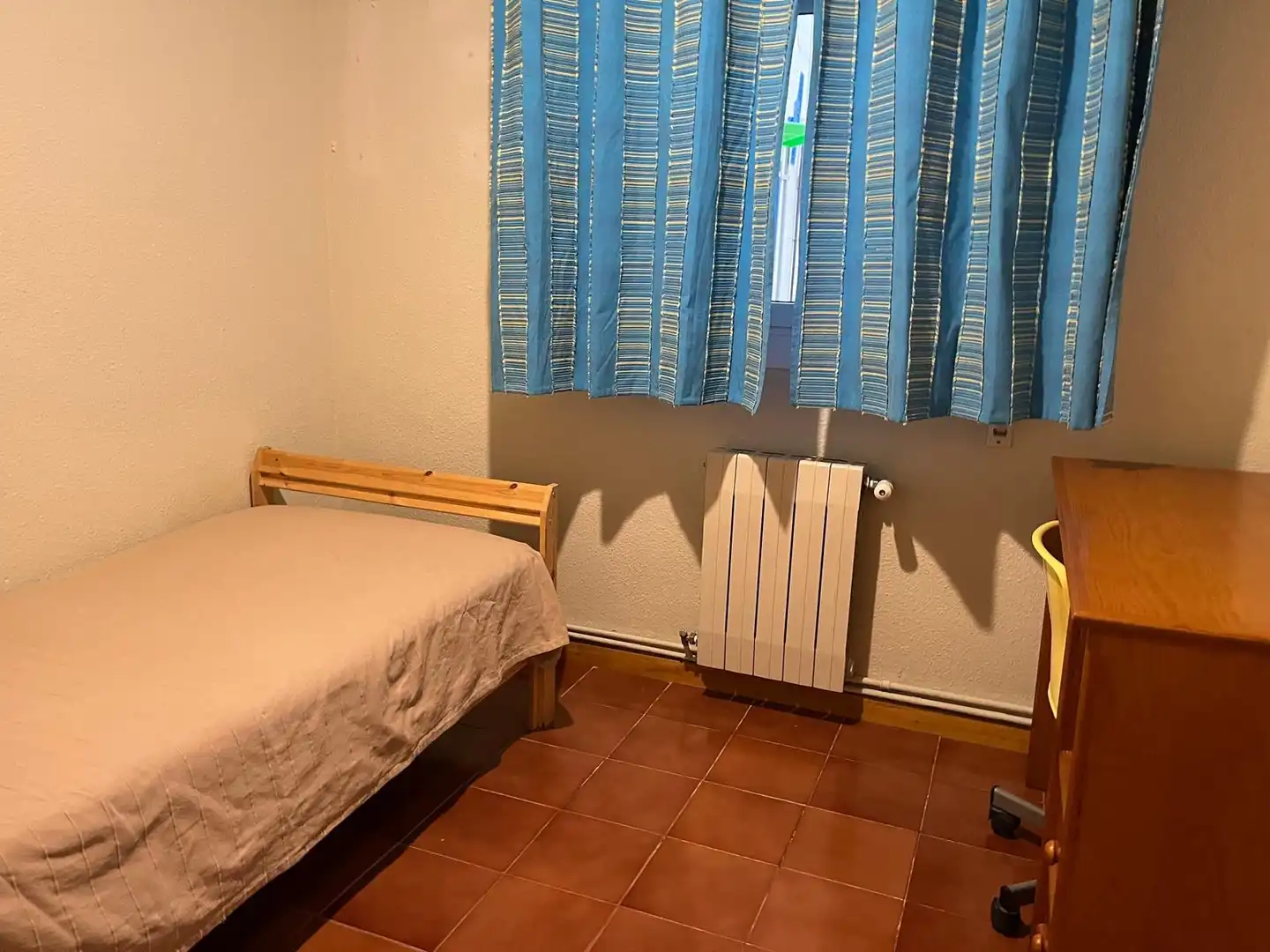 Bedroom of Flat for rent in Almansa  with Heating, Terrace and Furnished