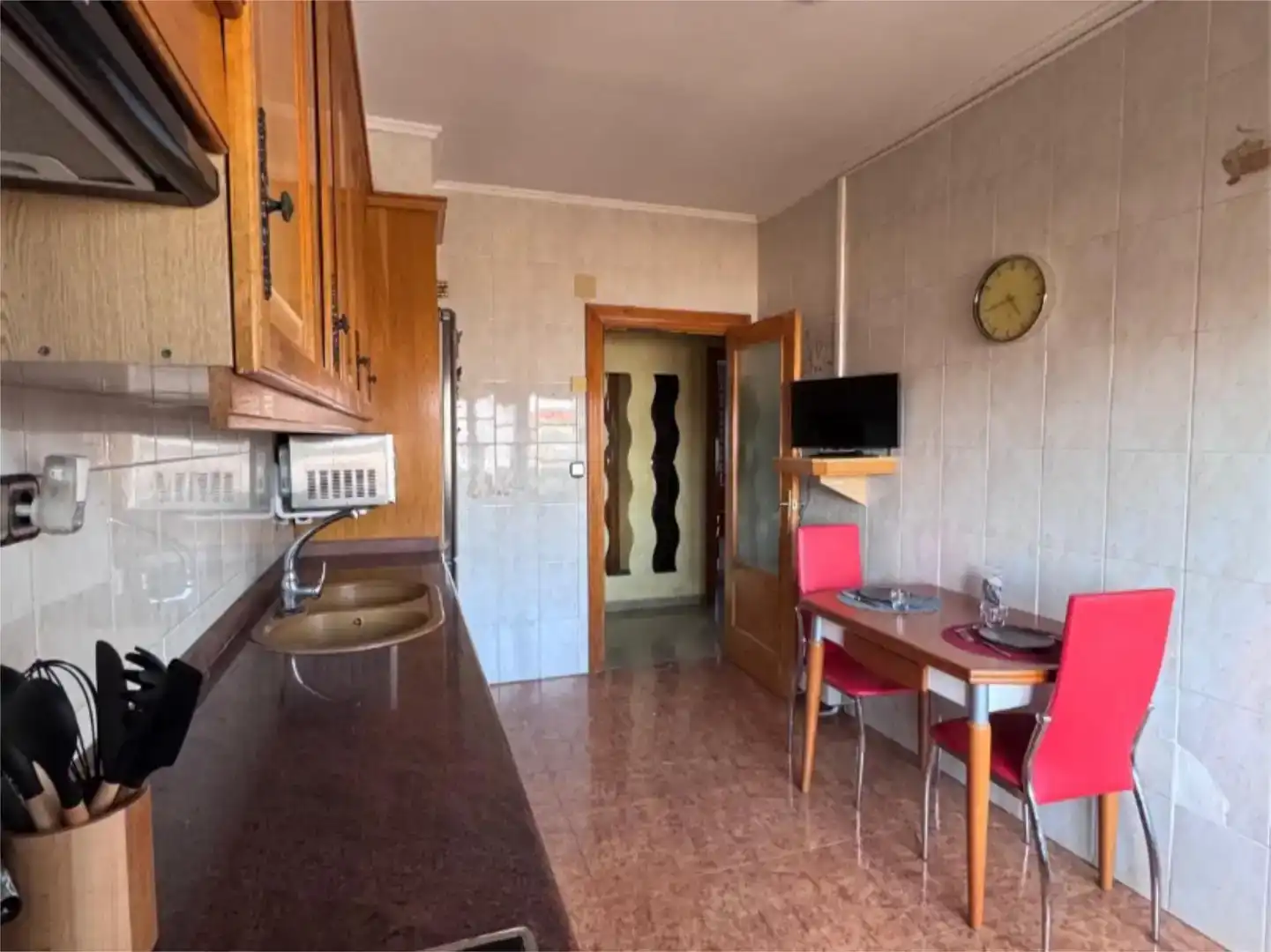Cocina de Piso en venta en Villamalea con Aire acondicionado, Amueblado y Balcón