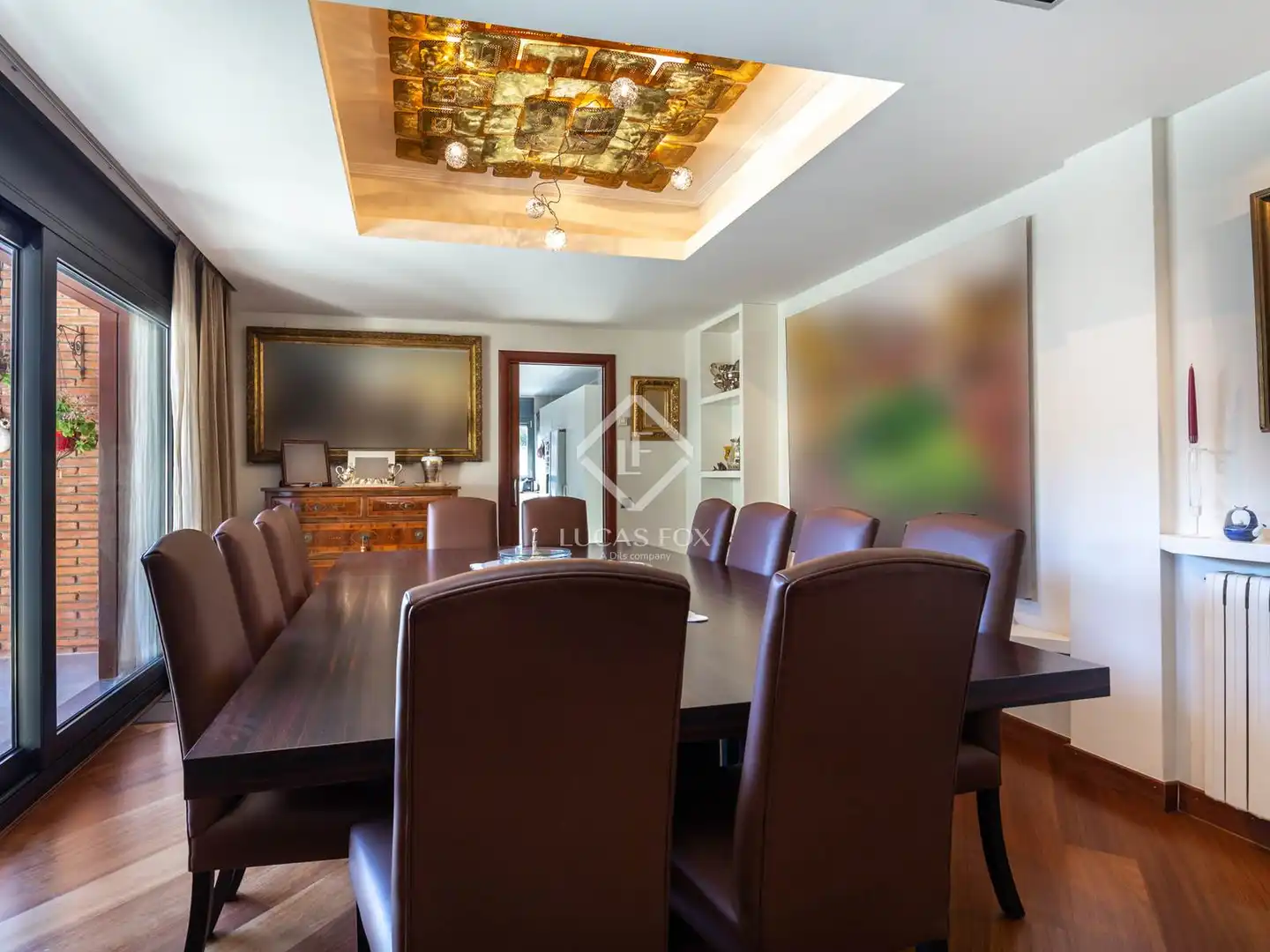Comedor de Casa o chalet en venta en Sant Cugat del Vallès con Aire acondicionado, Calefacción y Jardín privado