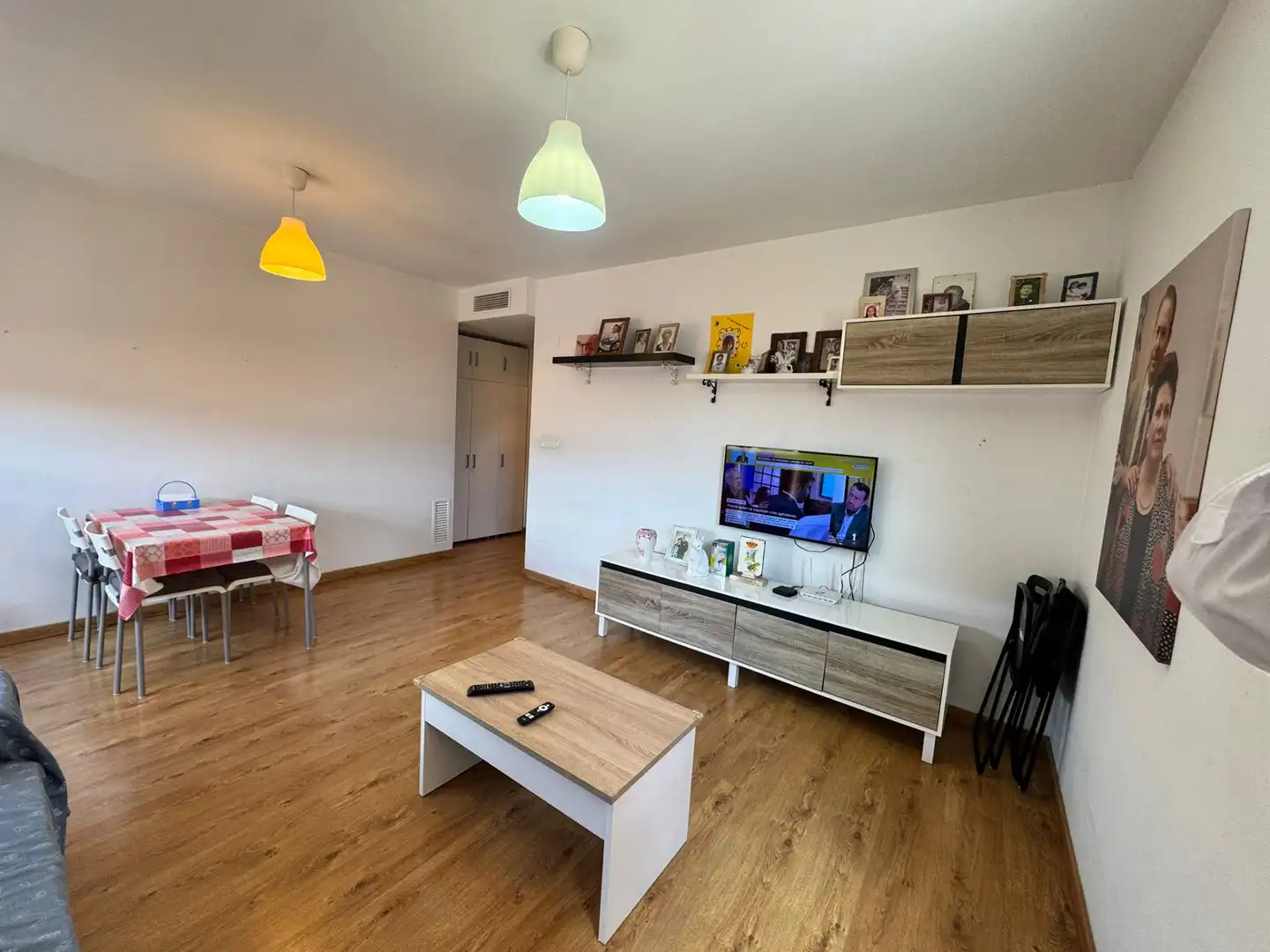 Sala de estar de Piso en venta en Murcia con Aire acondicionado, Calefacción y Amueblado