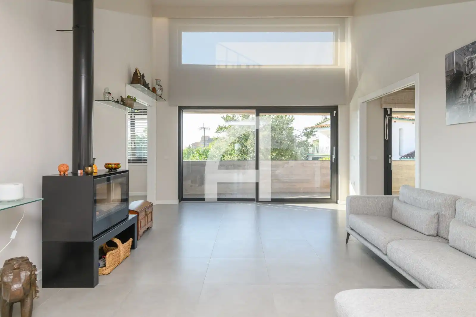 Sala de estar de Casa o chalet en venta en Banyoles con Aire acondicionado, Calefacción y Terraza