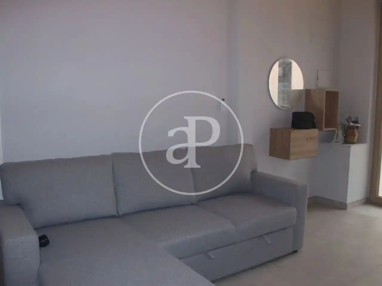 Living room of Flat for rent in Valencia  with Air Conditioner, Heating and Terrace