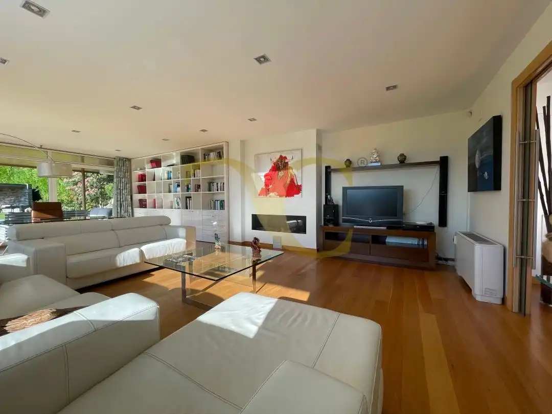 Living room of Houses for rent in Santa Cruz de Bezana  with Air Conditioner, Heating and Private garden