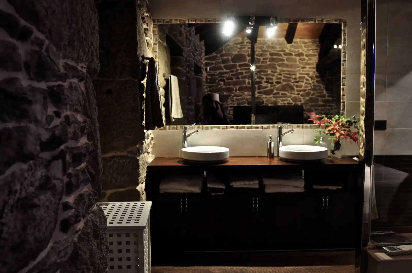 Baño de Casa o chalet en venta en Lugo con Calefacción, Jardín privado y Parquet