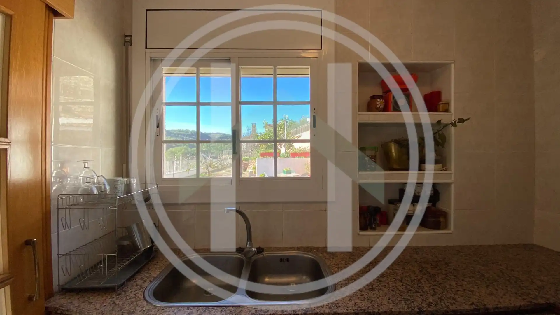 Cocina de Casa o chalet en venta en Sant Feliu de Codines con Calefacción, Jardín privado y Terraza