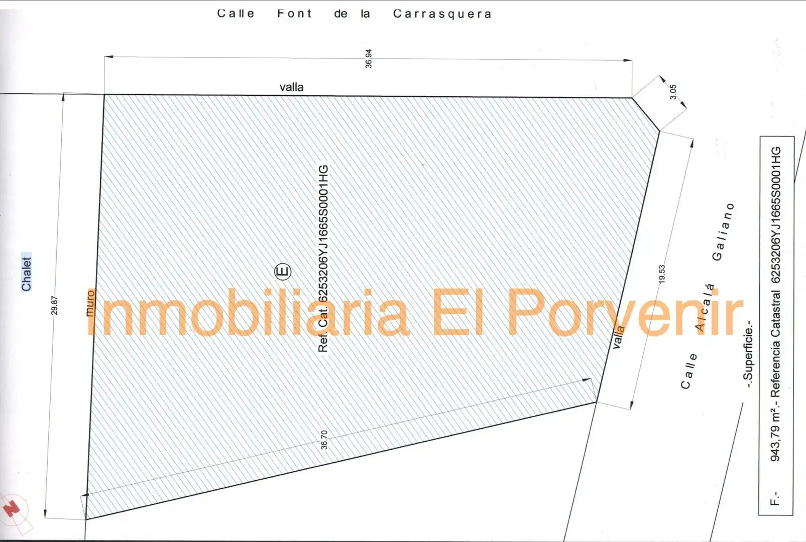Residential land for sale in Carrer FONT DE LA CARRASQUERA 34, imagen 7