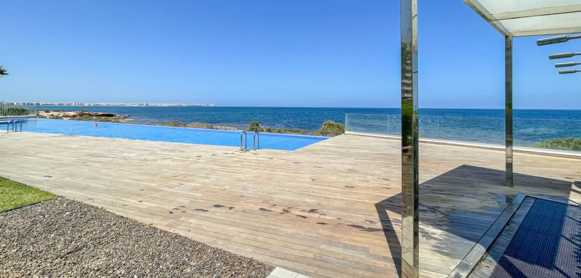 Piscina de Apartamento en venta en Torrevieja con Calefacción, Jardín privado y Terraza