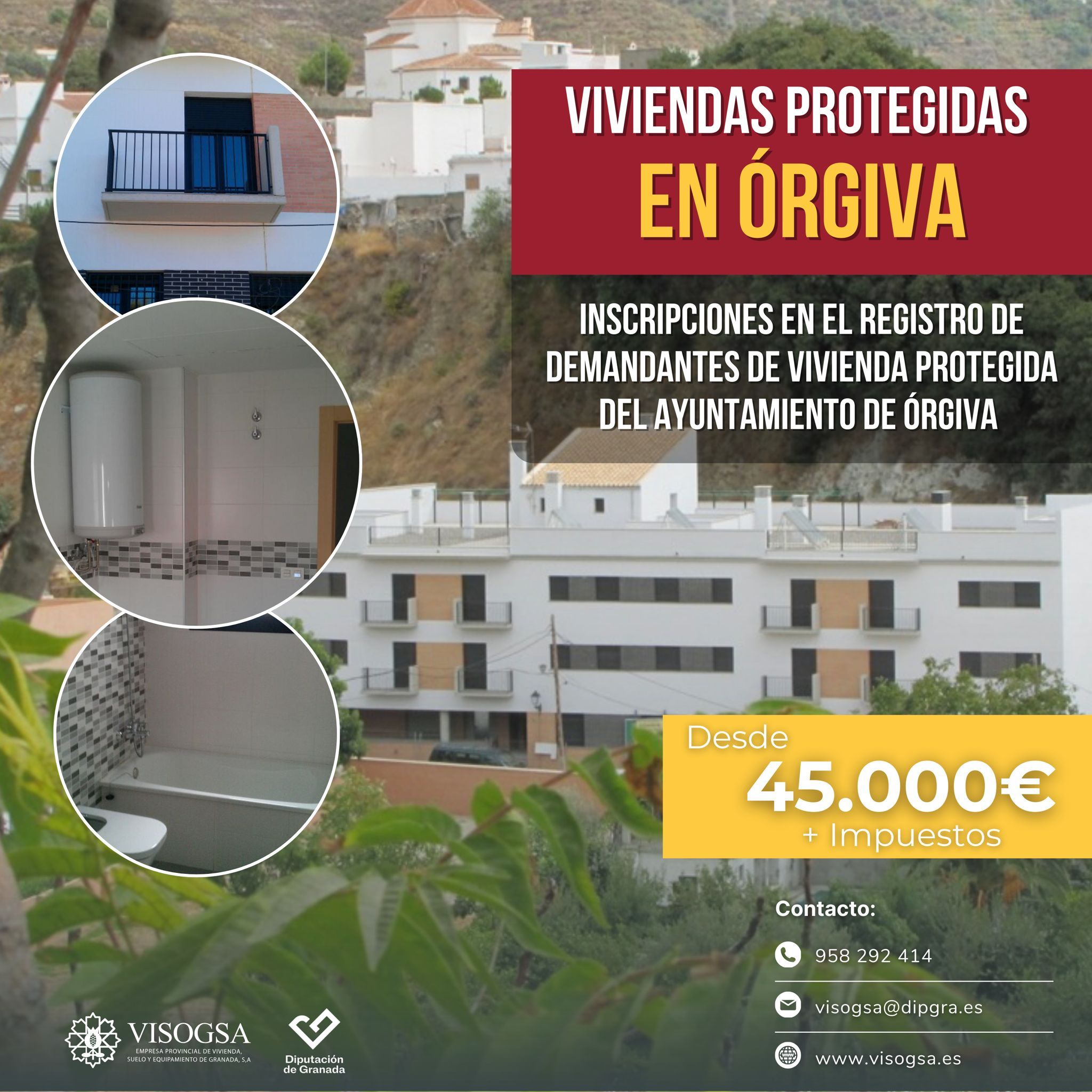 Exterior view of Flat for sale in Órgiva  with Heating and Storage room