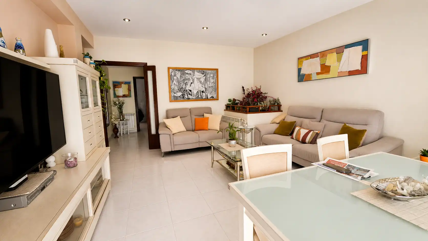 Sala de estar de Casa o chalet en venta en Sabadell con Aire acondicionado, Calefacción y Terraza