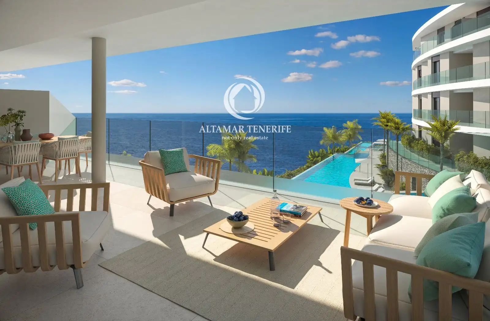 Appartement compact avec terrasse à vendre à Callao Salvaje - Playa Paraíso